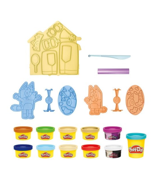 Play-Doh Bluey Make 'n Mash Costumes Playset