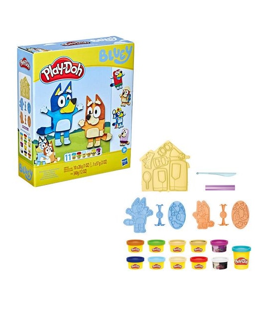 Play-Doh Bluey Make 'n Mash Costumes Playset