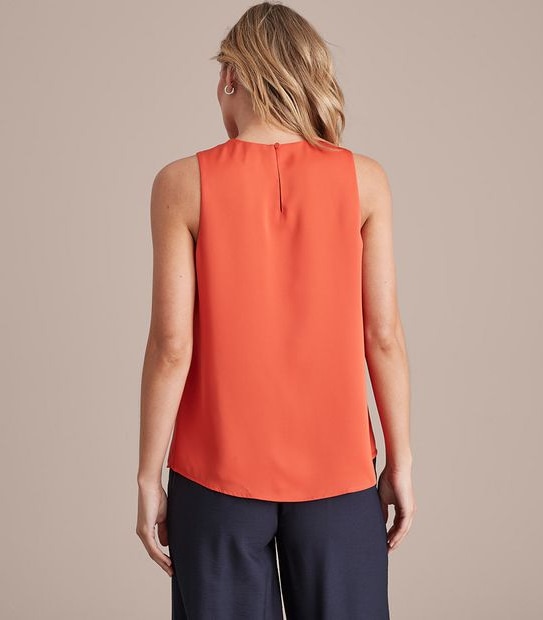 Preview Crew Neck Double Layer Tank Top