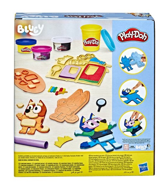 Play-Doh Bluey Make 'n Mash Costumes Playset