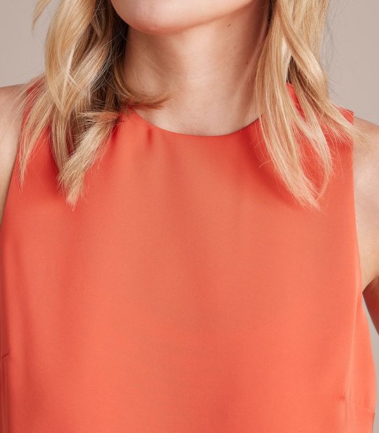 Preview Crew Neck Double Layer Tank Top