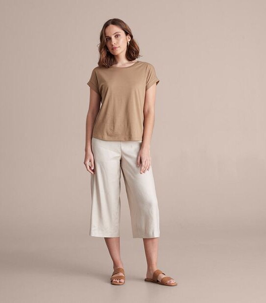 Preview Supima Roll Cuff T-Shirt