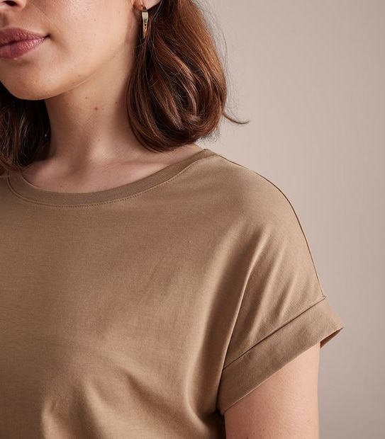 Preview Supima Roll Cuff T-Shirt