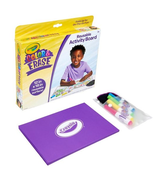 Crayola Colour N Erase Reusable Activity Board