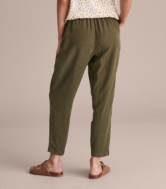 Tapered Pull On Pants