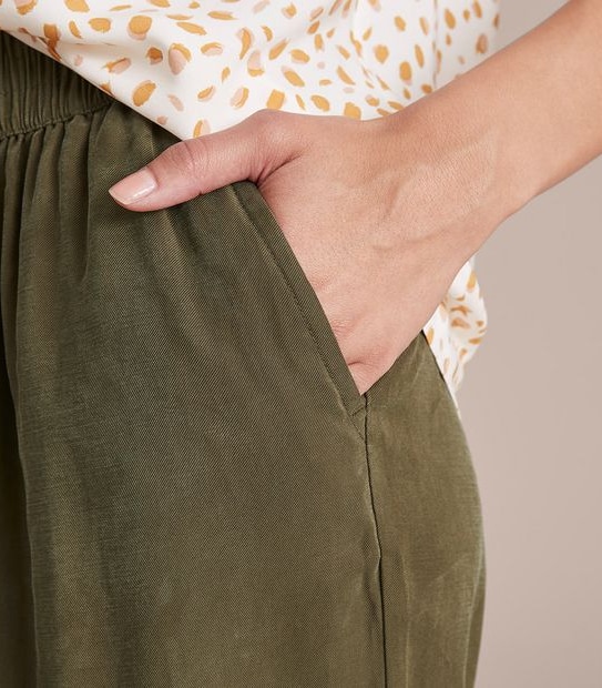 Tapered Pull On Pants