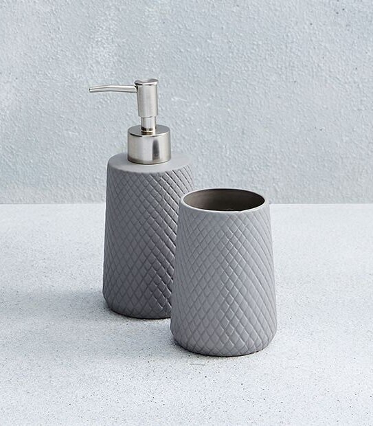 Diamond Ceramic Soap Dispenser