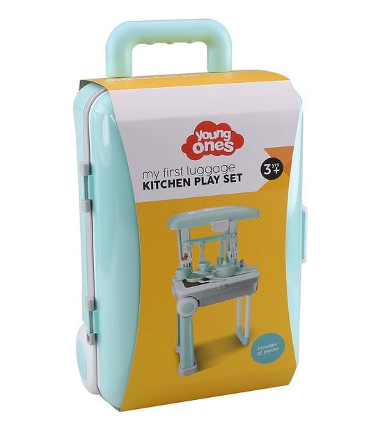 Young Ones Kitchen Luggage Play Set