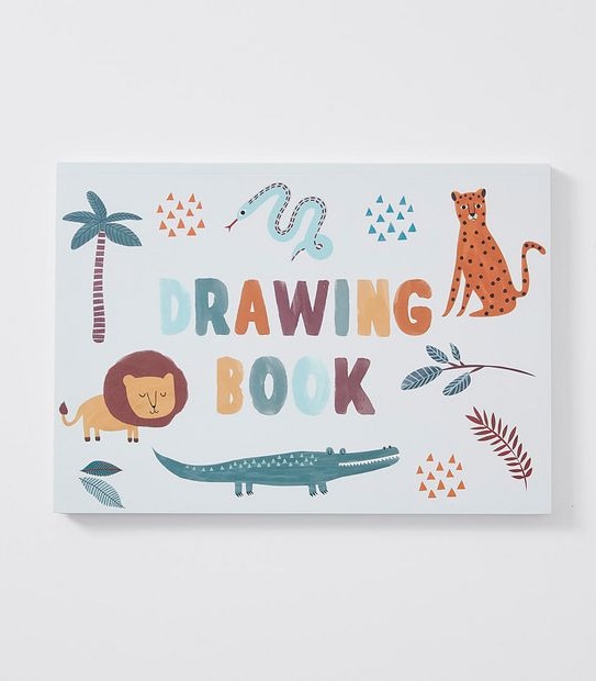 A4 Jungle Drawing Book
