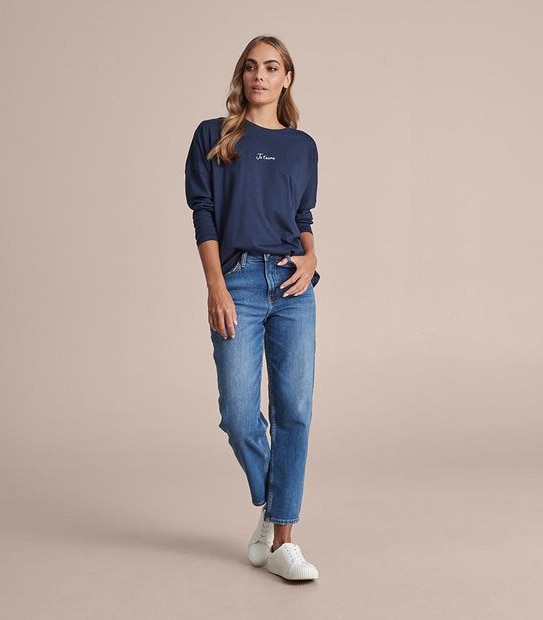 Addison Print Long Sleeve T-Shirt