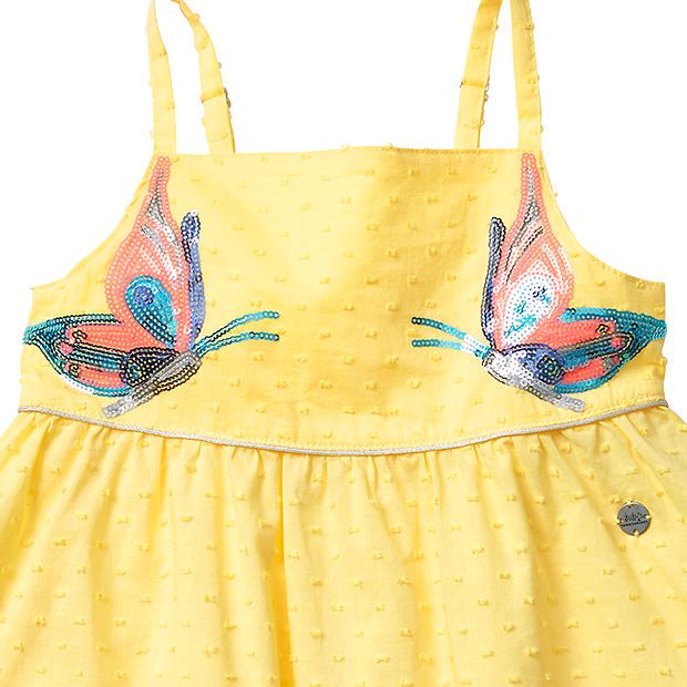 Tutu's & Tambourines Sunshine Butterfly Dobby Dress Target Australia