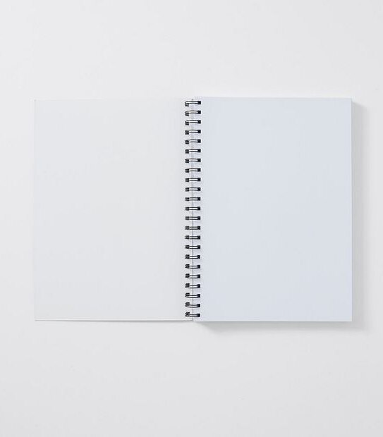 A4 Panda Spiral Sketch Pad