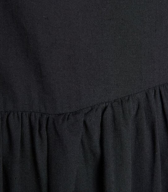 Curve V-Neck Button Down Dress