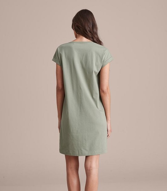 Organic Cotton Knit TShirt Dress Target Australia