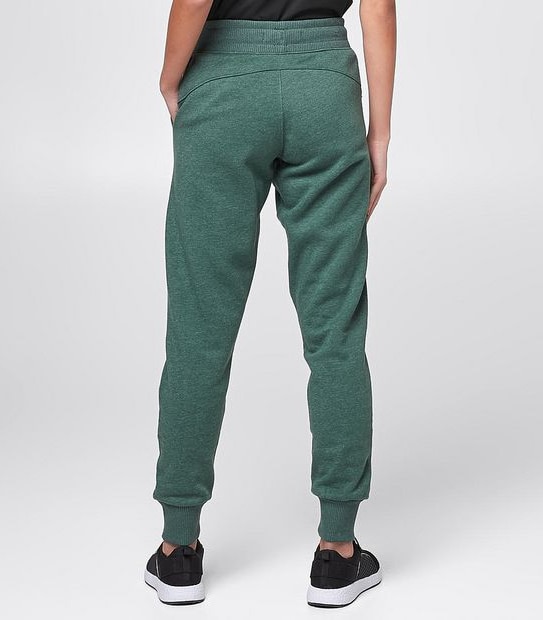 Active Fleece Trackpants - Khaki Green Marle