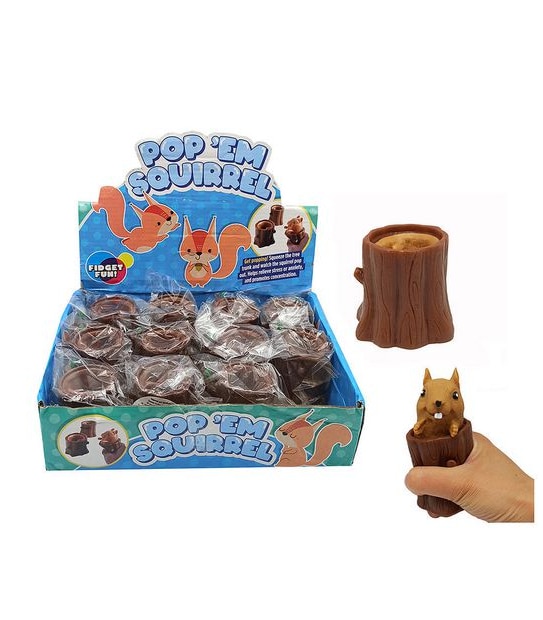 Fidget Fun! - Pop 'Em Squirrel