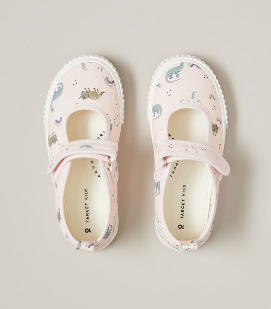 Kid Junior Mary Jane Shoes - Pink Unicorn
