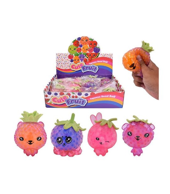 Cute Fruit Squeeze Bead 7cm Ball