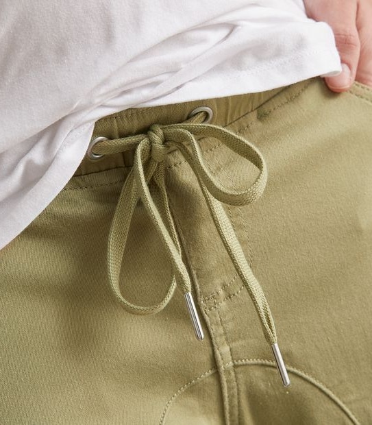 Maternity Stretch Drill Jogger Pants