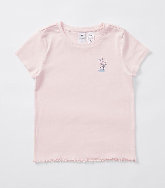 Flamingo Rib Pyjama Set