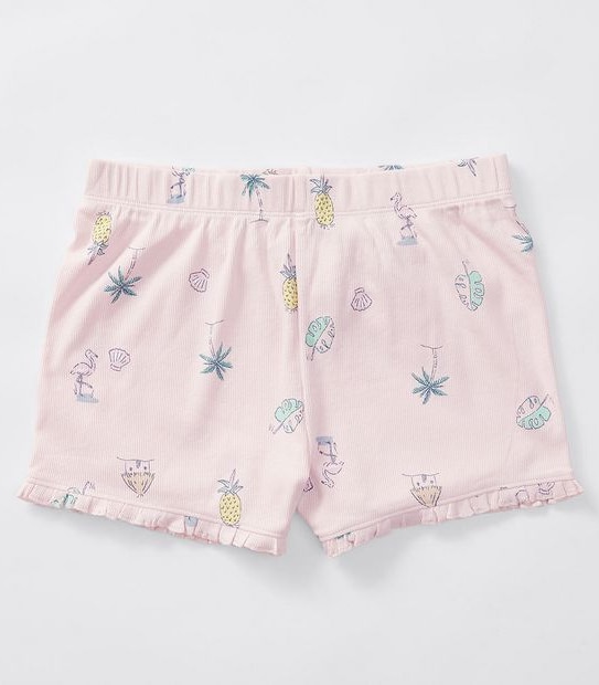 Flamingo Rib Pyjama Set