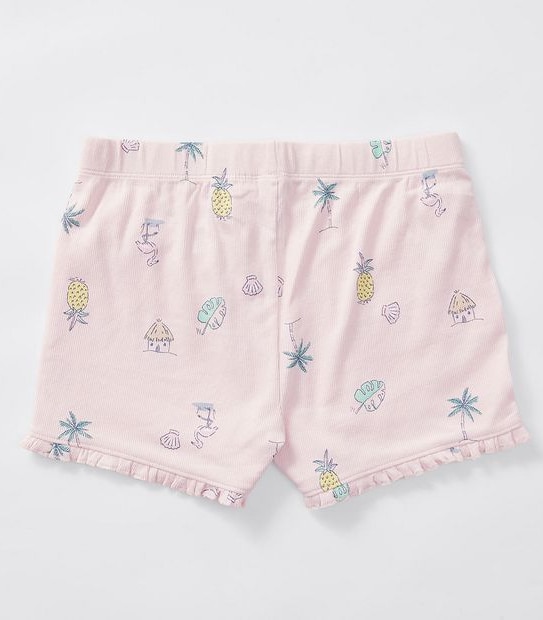 Flamingo Rib Pyjama Set