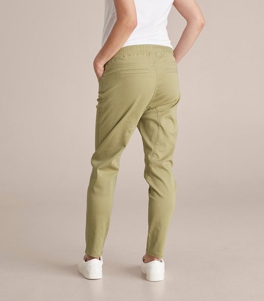 Maternity Stretch Drill Jogger Pants