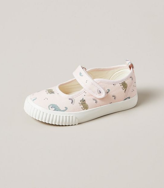 Kid Junior Mary Jane Shoes - Pink Unicorn