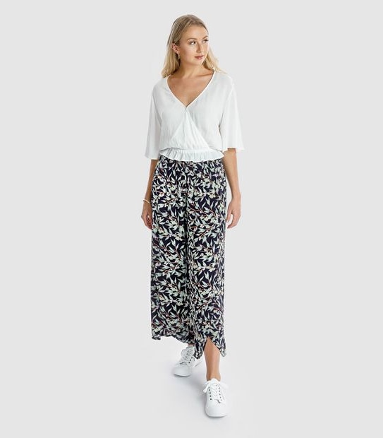 Piping Hot Split Beach Pants