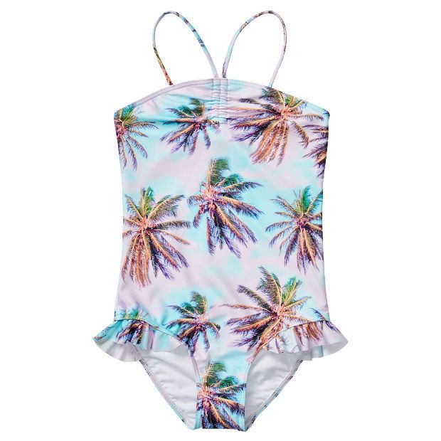 One Piece Palm Tree Bathers Target Australia