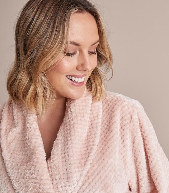 Extended Sizing Super Soft Sleep Dressing Gown