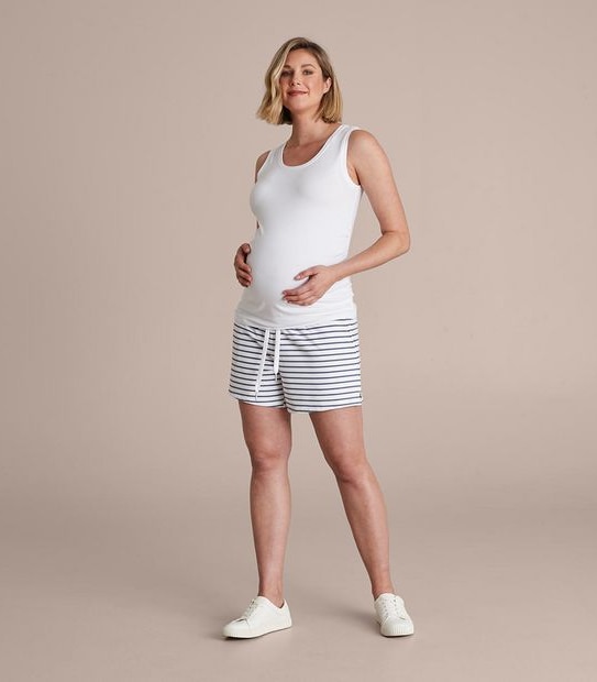 Maternity Under The Belly Lounge Shorts