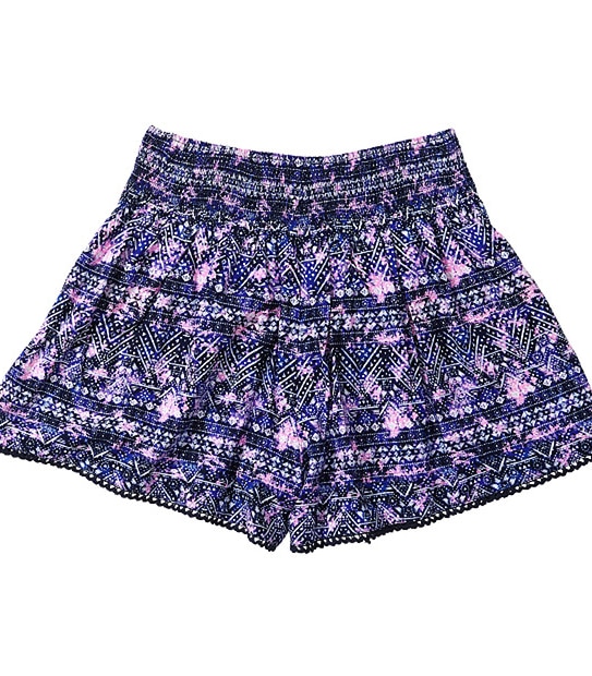 Aztec Print Skorts