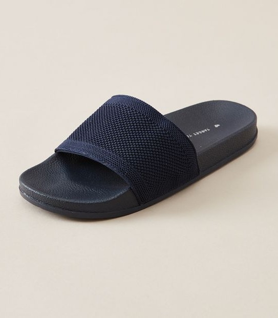 Kids Senior Knitted Slides