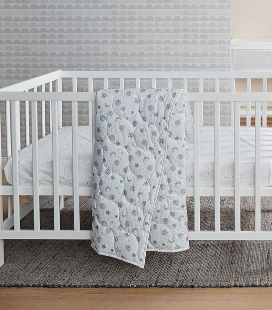 2 Piece Cot Comforter Set - Little Moon