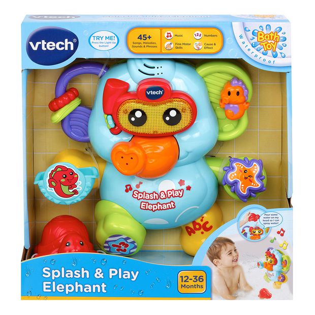 vtech splash and play elephant