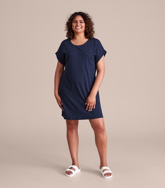 Curve T-Shirt Dress