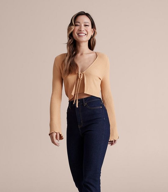 Lily Loves Tie Front Cardigan