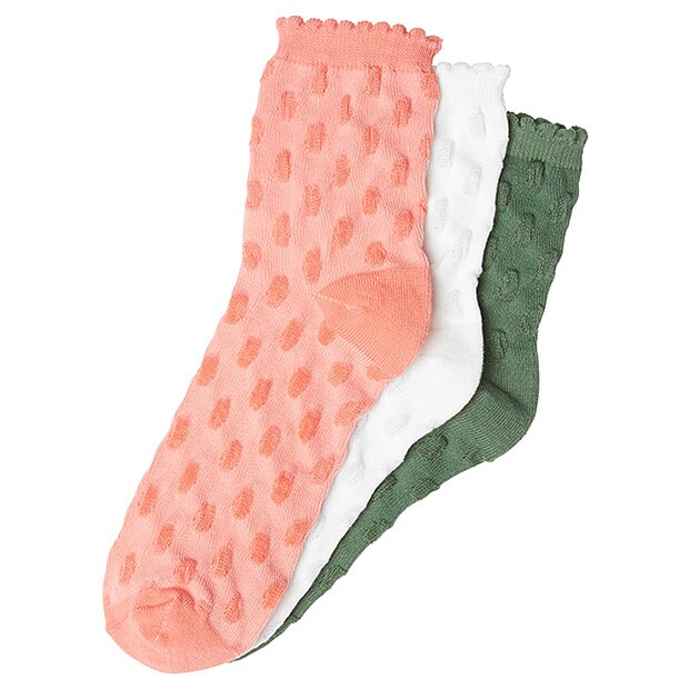 3 Pack Fashion Quarter Crew Socks 3 Pack Fashion Quarter Crew Socks