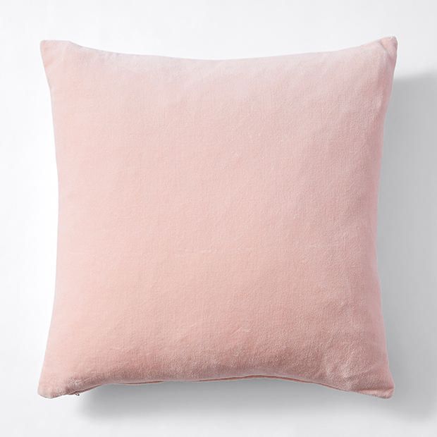 Beach Luxe Velvet Cushion 45cm Pink Target Australia