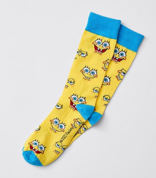 Licensed Crew Socks - SpongeBob SquarePants