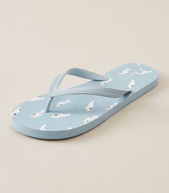 Mens Maui Printed Recycled Thongs