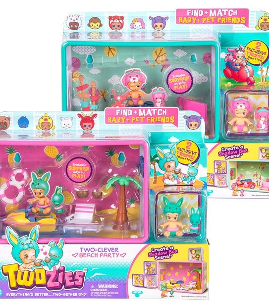 Twozies Fun TwoGether Playset Assorted