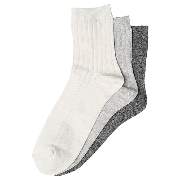 3 Pack Fashion Quarter Crew Socks 3 Pack Fashion Quarter Crew Socks