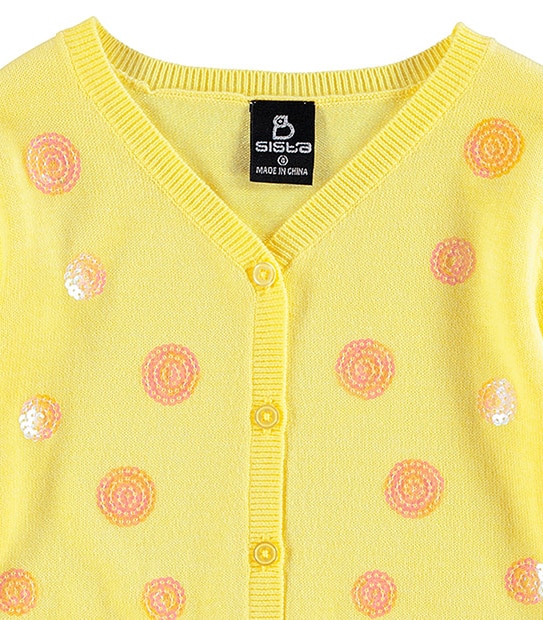 Girls' Sista Sequin Cardigan