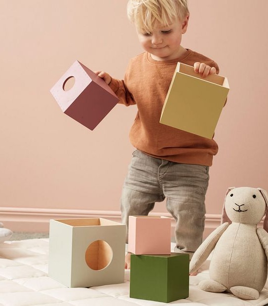 Kid's Concept Stacking Cubes - EDVIN