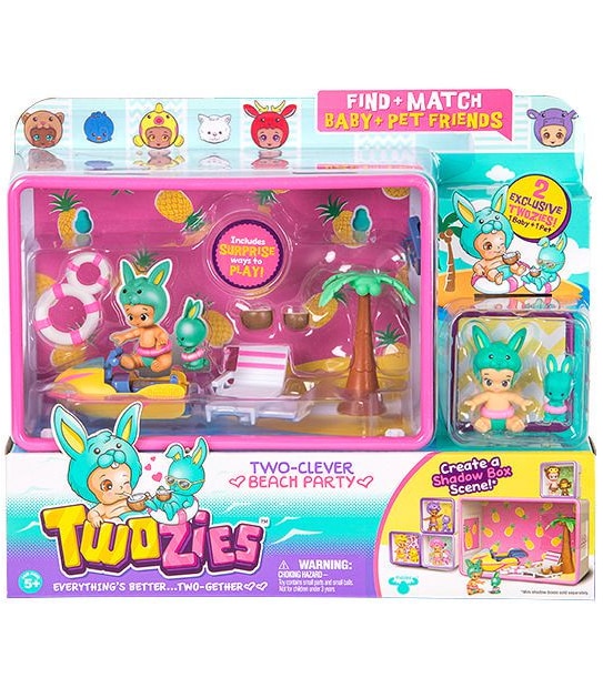 Twozies Fun TwoGether Playset Assorted