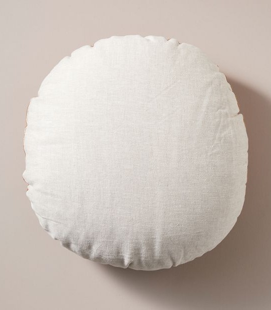 Selena Round Velvet Cushion