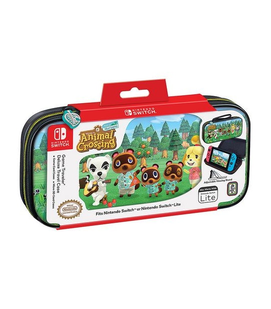 PowerA - Nintendo Switch Game Traveler Deluxe Travel Case - Animal Crossing