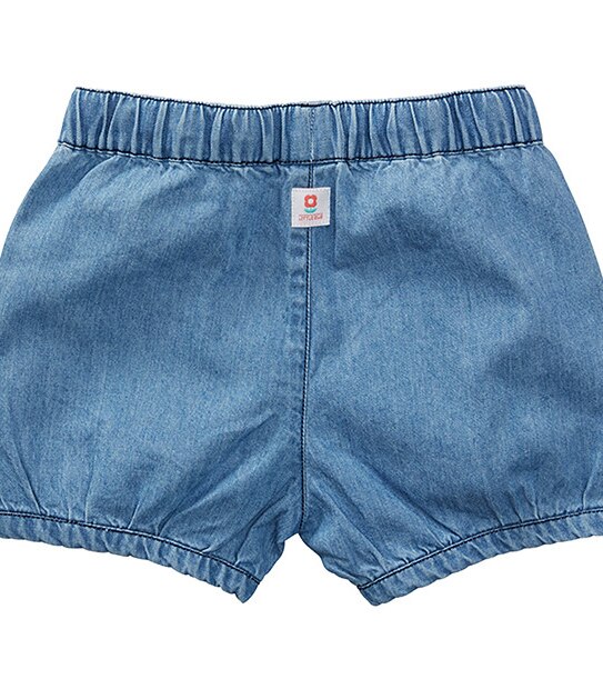 Girls' Chambray Denim Shorts 3 of 3